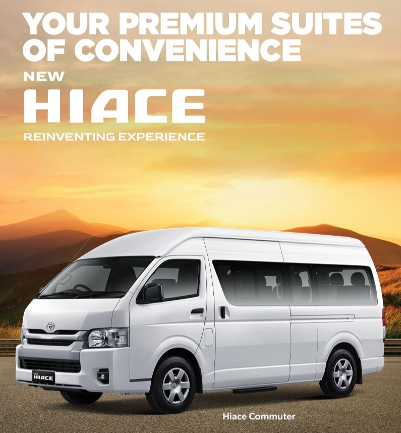 Paket Hiace Commuter