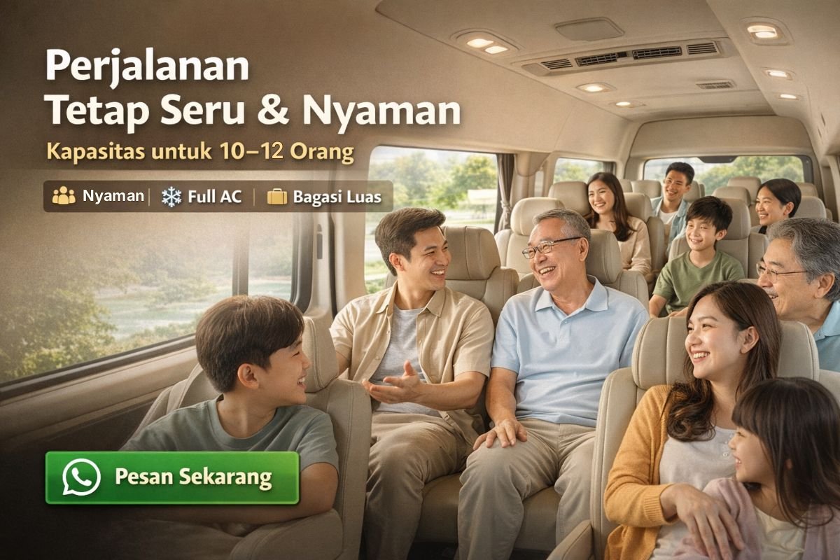 Sewa Hiace di Lombok Terjangkau